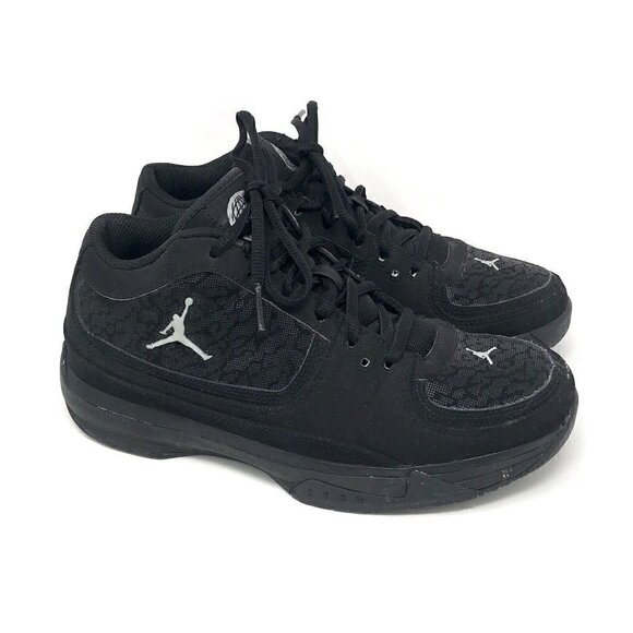 Nike Air Jordan Team ISO Low Black Lace Athletic Sneakers 7 main image 7